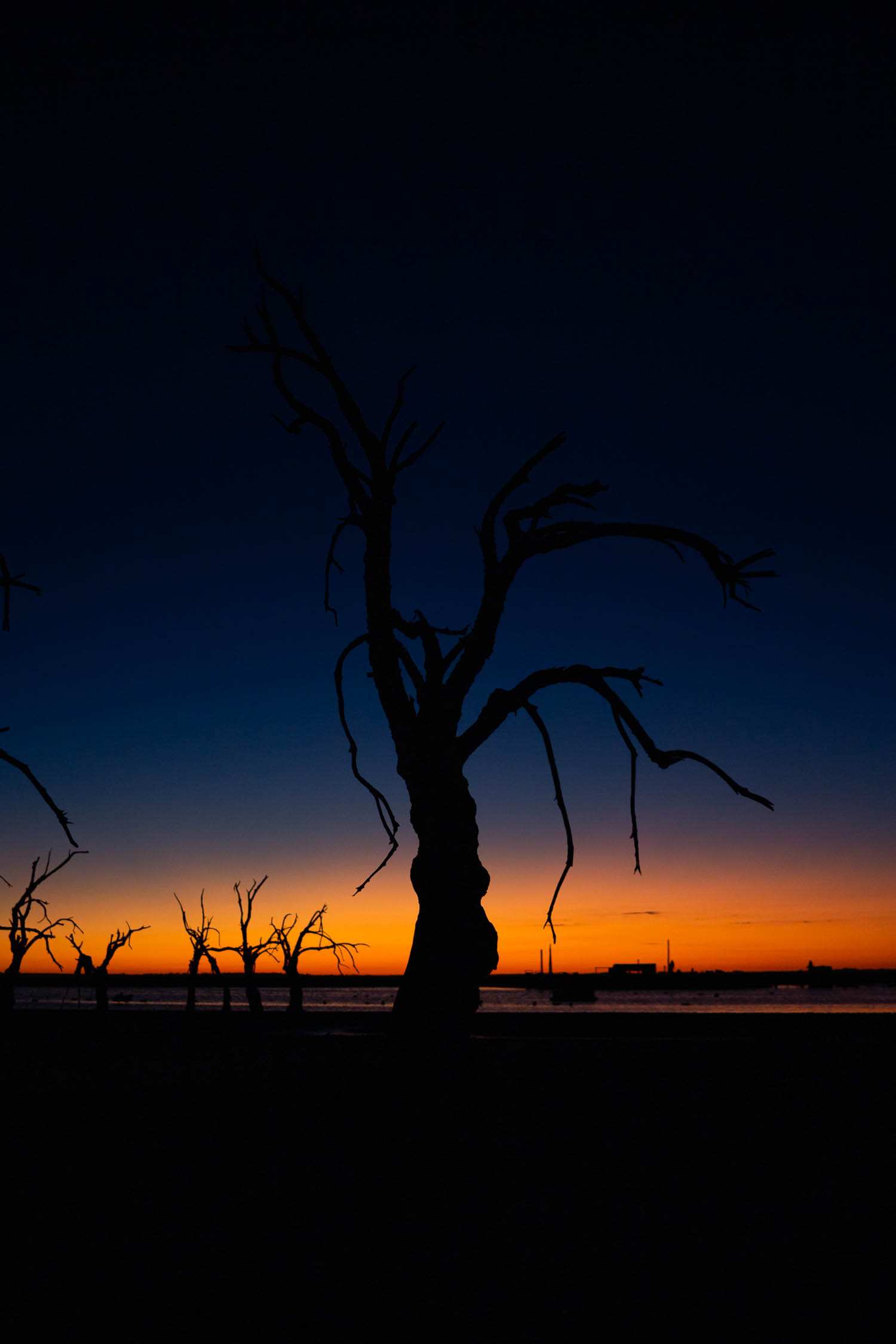 Atardecer en Epecuen