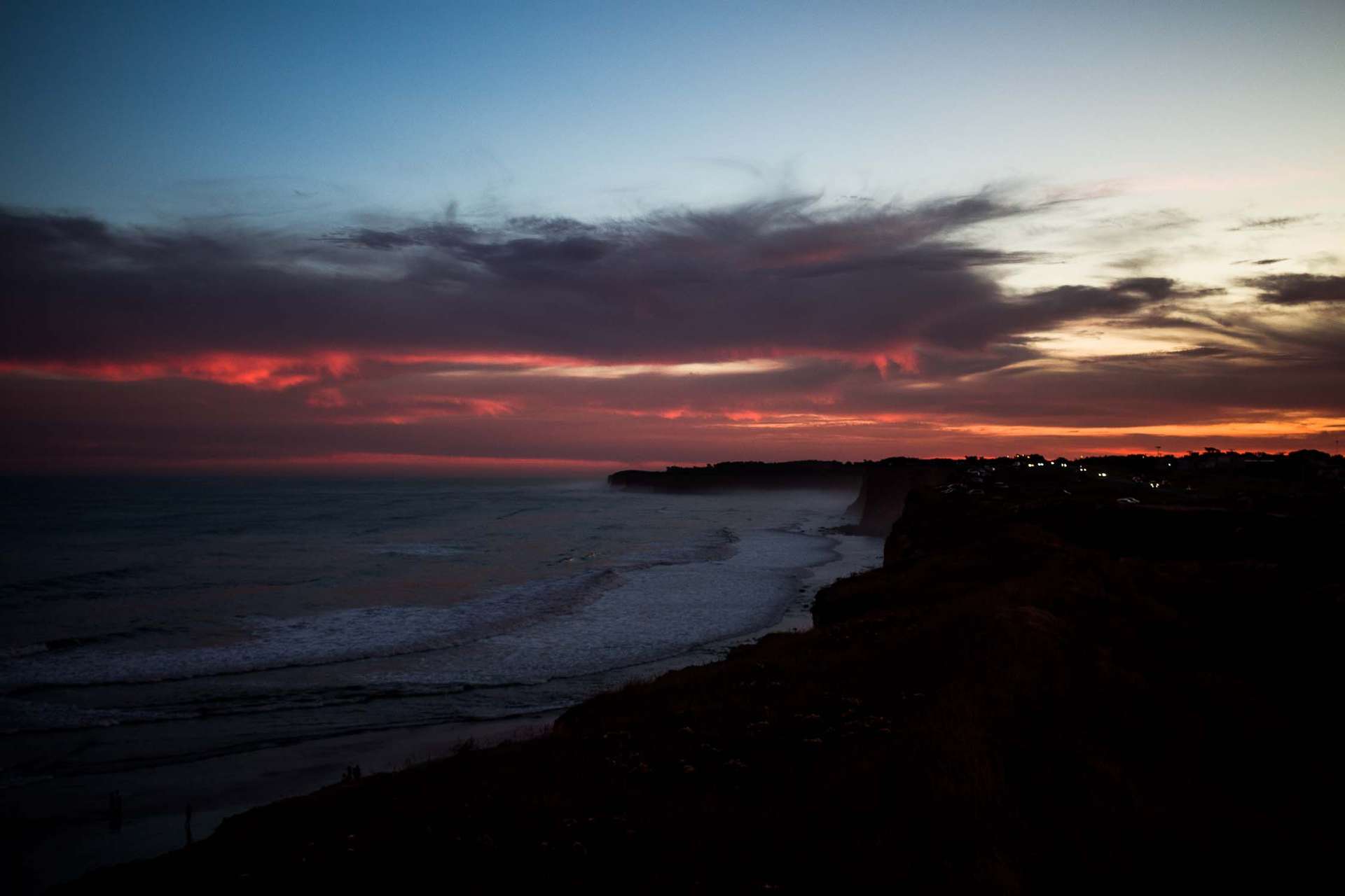Atardecer en los Acantilados